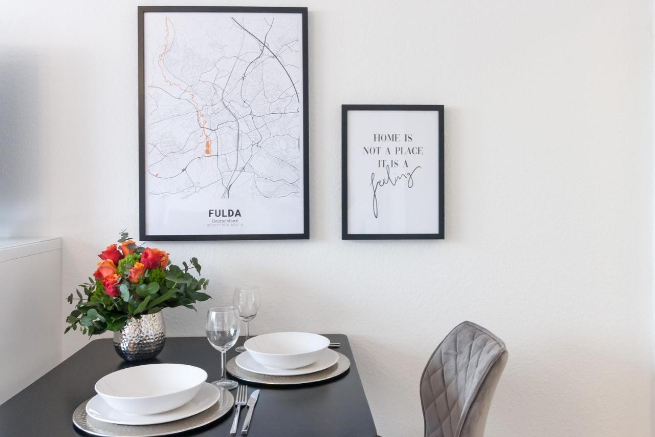 Modernes Apartment Liobablick Nr1 Fewo Fulda Petersberg Petersberg  Esterno foto